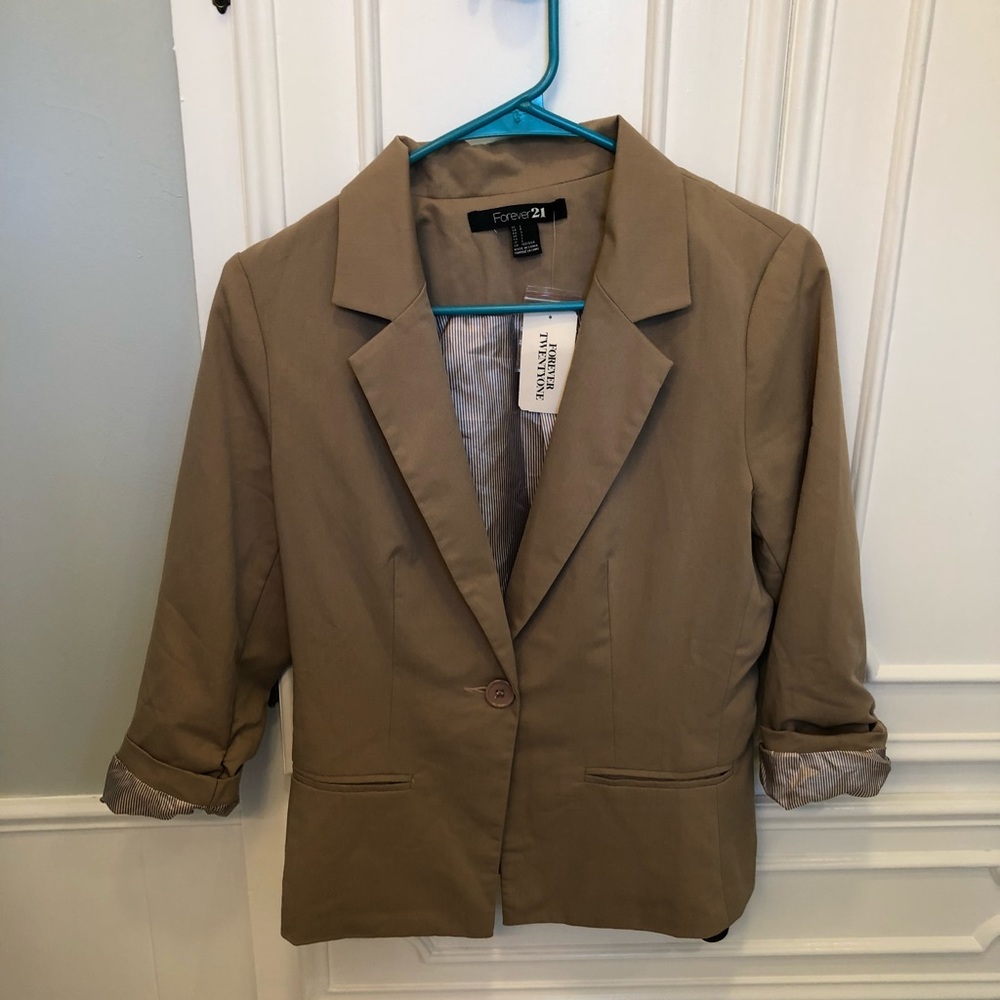 Forever 21 Beige Blazer